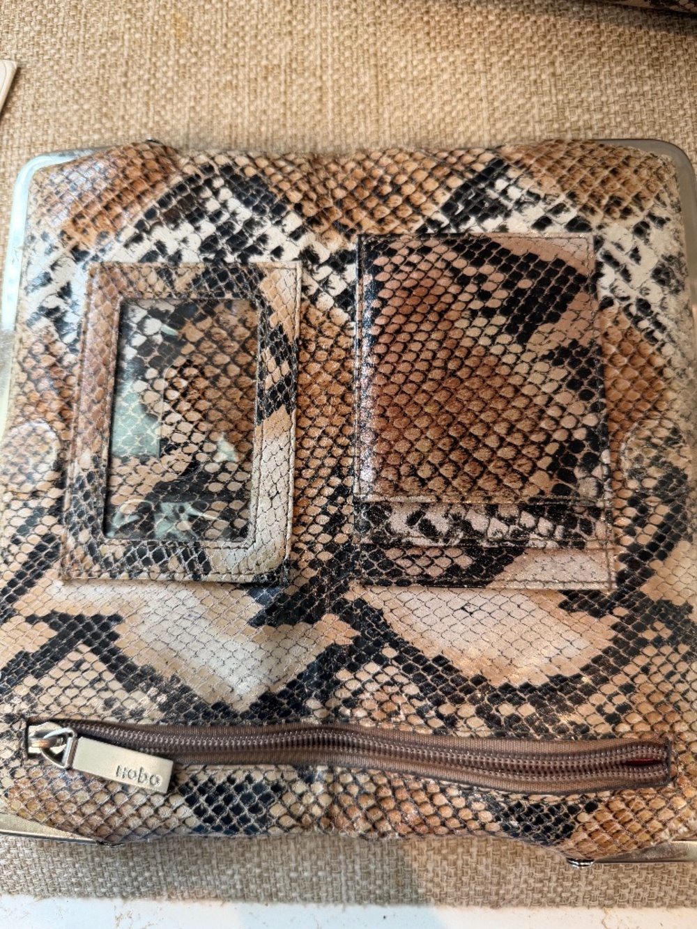 Hobo international snake skin used